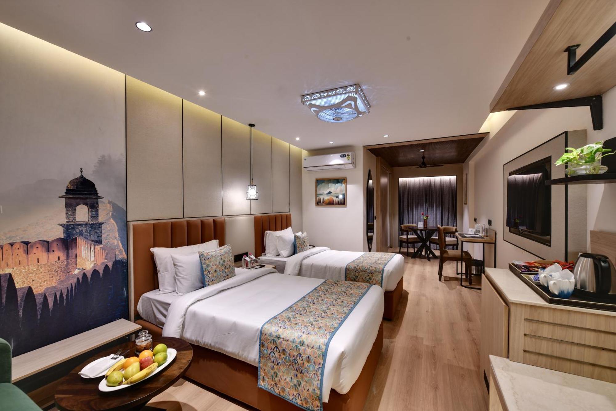 Hotel The Fern Habitat, Divisione di Jaipur Esterno foto